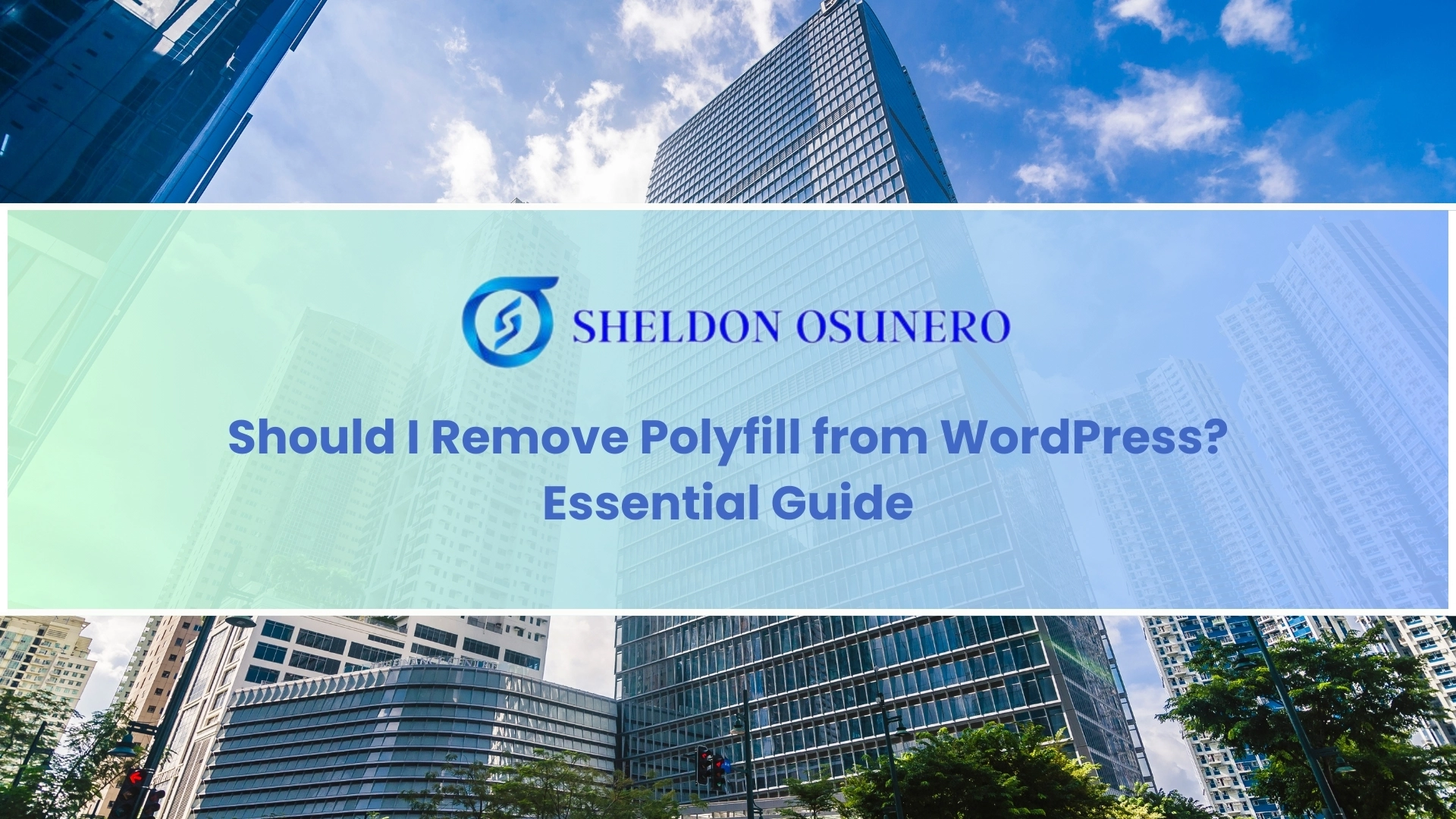 Read more about the article Should I Remove Polyfill from WordPress? Essential Guide